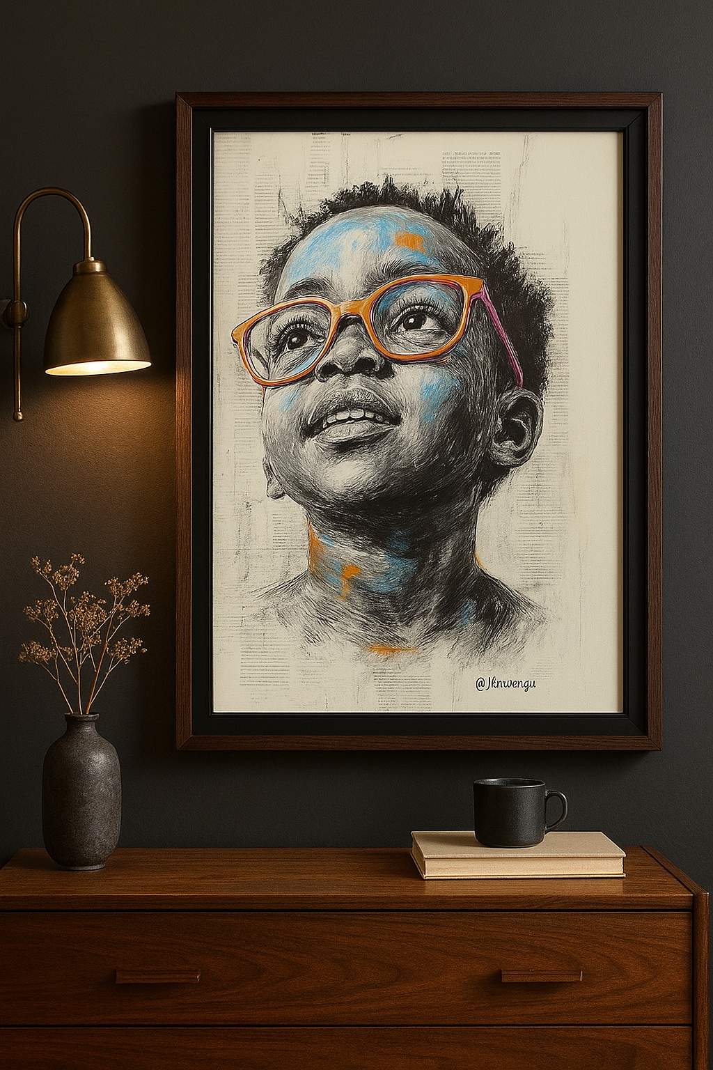 Radiant Wonder – Wall Frame Art